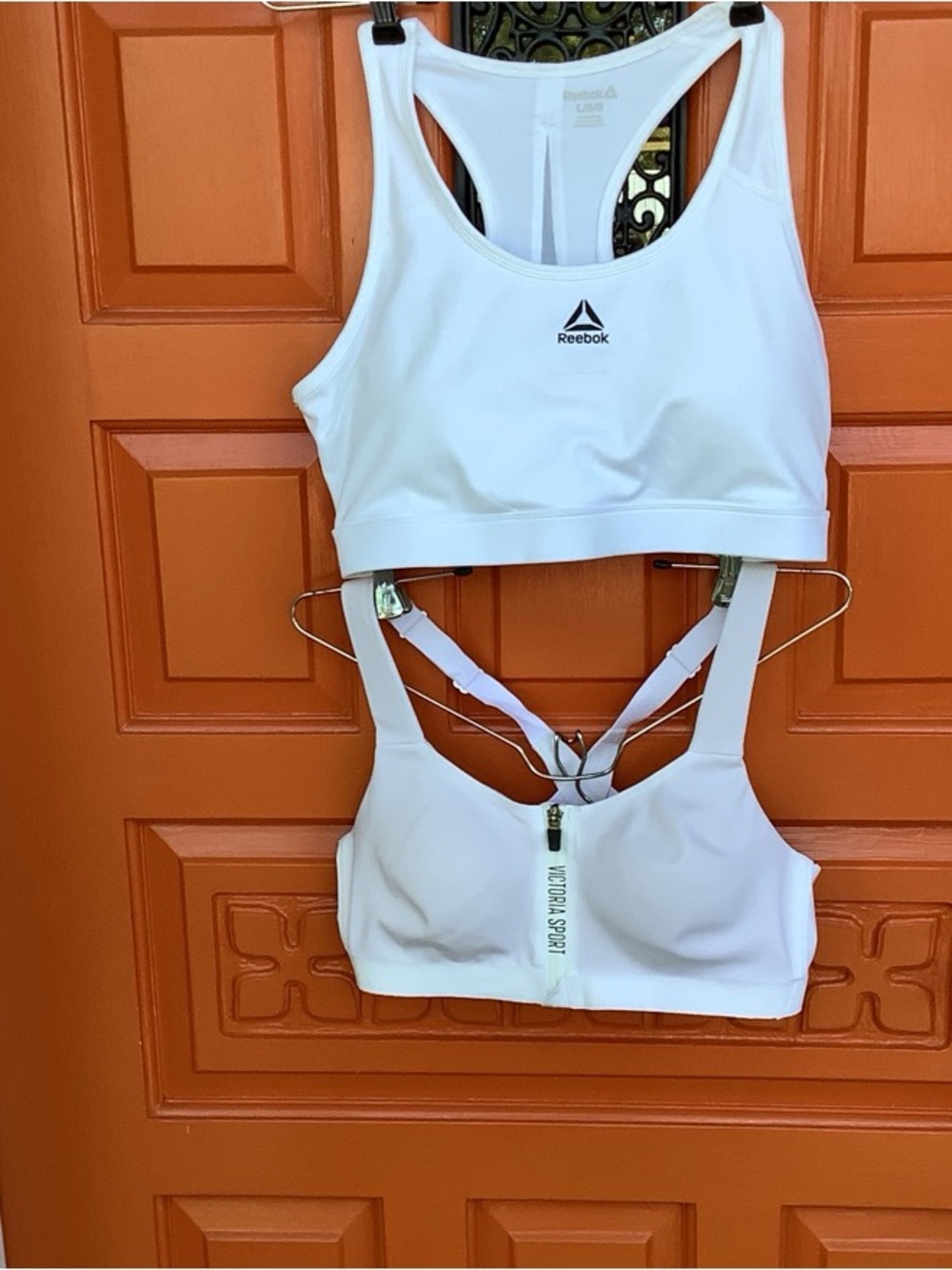 Victoria Sport Zipper Front Incredible Knockout Ultra Max AND REEBOK Sports Bras